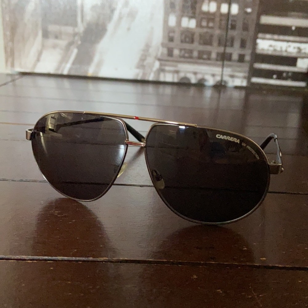 Carrera men’s aviator sunglasses black